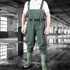 egyéb Nadrág+csizma (Tacsi csizma) sav- és lúgálló, PVC munkavédelmi cipő