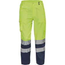 egyéb Nadrág derekas Burgos Hi-Vis sárga/navy, 56 munkaruha