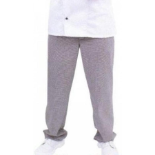 egyéb Nadrág szakács Pepita apró gumibetétes derék oldalzsebek kockás XS munkaruha