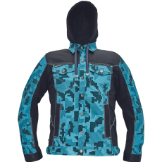 egyéb NEURUM CAMOUFLAGE kabát kapucnival (kék, 56)