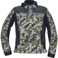 egyéb NEURUM CAMOUFLAGE kabát kapucnival (olajzöld, 62)