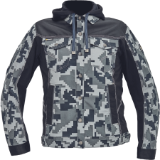 egyéb NEURUM CAMOUFLAGE kabát kapucnival (szürke, 54) munkaruha