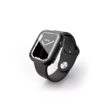 egyéb Next One Shield Apple Watch S7/S8 Tok + kijelzővédő - Fekete (45mm) okosóra kellék