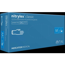 egyéb Nitrylex Classic púdermentes nitril egyszer használatos kesztyű, 100db / doboz, XL védőkesztyű