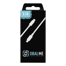 egyéb OBAL:ME USB-C - Lightning apa 2.0 Adat és töltő kábel - Fehér (1m) kábel és adapter