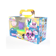 egyéb Pancsoló cicusok fürdőkáddal, Szörmi játékfigura