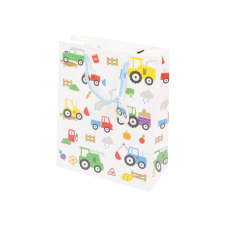 egyéb Papírtasak - Boldog Születésnapot! - Traktorok - L-es ajándéktasak