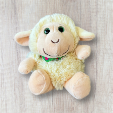 egyéb Pihe puha vajszínű bárány plüssfigura