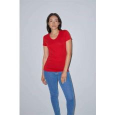 egyéb Póló American Apparel rövid ujjú női, heather black, XL
