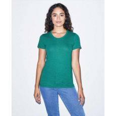 egyéb Póló American Apparel rövid ujjú női, tri-black, XL