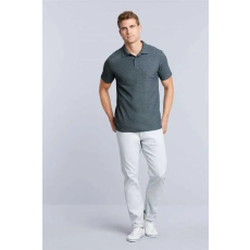 egyéb Póló (Gildan Softstyle) galléros férfi férfi (100%pamut 177g/m2) rs sport grey, L