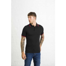 egyéb Póló Just Polos galléros férfi unisex (200g/m2) navy/white, L munkaruha