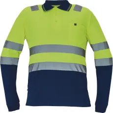 egyéb Póló Leon Hi-Vis hosszú ujjú sárga/navy XS