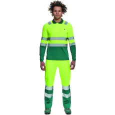 egyéb Póló Leon Hi-Vis hosszú ujjú sárga/zöld M