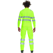 egyéb Póló Lugo Hi-Vis hosszú ujjú sárga 3XL láthatósági ruházat