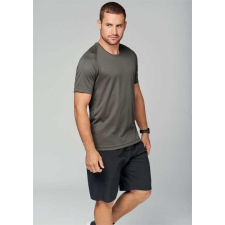 egyéb Póló Proact férfi sport rövid ujjú kerek nyakú férfi, black, XL munkaruha