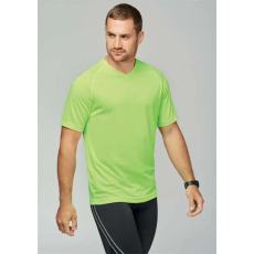 egyéb Póló Proact férfi v-nyakú rövid ujjú sport férfi, white, XS