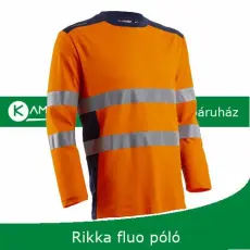 egyéb Póló Rikka hosszúujjú Hi-Viz narancs/kék L