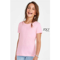 egyéb Póló Sols Cherry Girls rövid ujjú környakas karcsúsitott gyerek, white, 12A