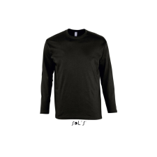 egyéb Póló Sols férfi hosszú ujjú férfi, deep black, 4XL munkaruha