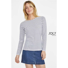 egyéb Póló Sols Marine női női, white/navy, XL
