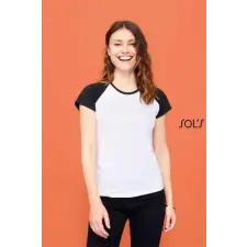 egyéb Póló Sols Milky női női, white/royal blue, M munkaruha