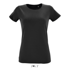 egyéb Póló Sols női, deep black, M munkaruha