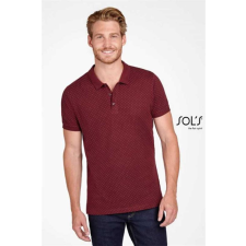 egyéb Pólóing Sols Brandy férfi pöttyös, oxblood/white, M munkaruha