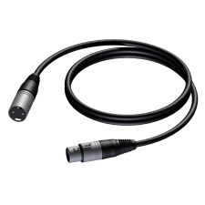 egyéb Procab CAB901 XLR apa - XLR anya Kábel (1m) (1KPBA137) kábel és adapter