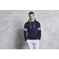 egyéb Pulóver Just Hoods unisex, deep black/heather grey, S munkaruha