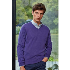egyéb Pulóver Premier férfi v-nyakú kötött férfi, bottle, L munkaruha