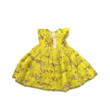 egyéb Rocha Little Rocha kislány mintás sárga ruha - 92 lányka ruha