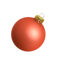 egyéb Sárga, matt gömb karácsonyfadísz – 9 cm karácsonyfadísz