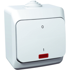 egyéb Schneider kapcsoló Cedar plus 102j kétpólusú jelzőfényes IP44 villanyszerelés