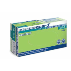egyéb Semperguard Comfort OB, púdermentes nitril munkavédelmi kesztyű, 90db/doboz, XL