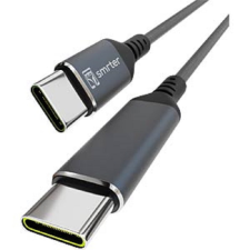 egyéb smrter speedy USB-C apa - USB-C apa Adat és töltő kábel - Fekete (1m) kábel és adapter