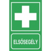 egyéb Sorozattábla ELSŐSEGÉLYHELY (öntapadós)