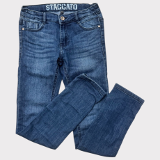 egyéb Sötétkék skinny farmer nadrág