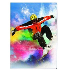 egyéb Sport - HolySport, Snowboard, kockás füzet, A/4 füzet