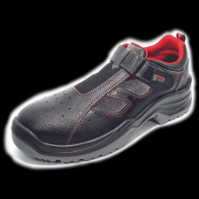 egyéb Szandál Regent MF S1P, black, 45 munkavédelmi cipő