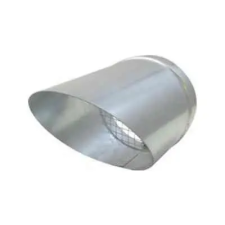 egyéb Szellőzőcsővég D125/45 madárhálós hűtés, fűtés szerelvény