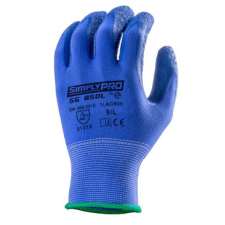 egyéb SZERELŐKESZTYŰ KÉK LATEX CSÚSZÁSBIZTOS TENYÉRREL (kék, 9) védőkesztyű