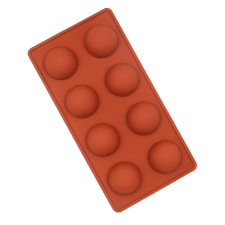 egyéb Szilikon forma, félgömb, 8 db sütés és főzés