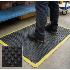egyéb Szőnyeg Bubblemat RBR, fekete/sárga, 90x120 lakástextília