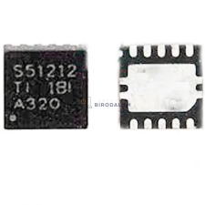 egyéb Texas Instruments TPS51212DSCR / TPS51212 gyári tápvezérlő IC (QFN-10) laptop alkatrész