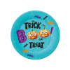 egyéb Trick or Treat papír tányér 18 cm, 6 db /cs.