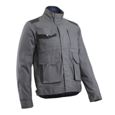 egyéb ÚJ! ESCALA ACÉLSZÜRKE/KÉK RIPSTOP MUNKAKABÁT_4XL