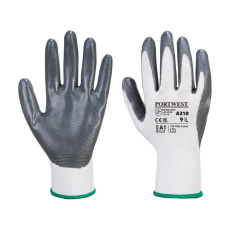 egyéb Védőkesztyű PU tenyérmártással nylon méret: S szín: szürke-fehér A310 Portwest