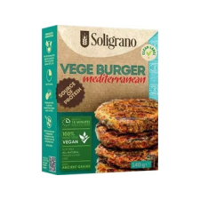 egyéb Vegán Burger alappor tönkölyből - Mediterrán ízesítéssel 140g alapvető élelmiszer