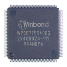 egyéb Winbond WPCE775CA0DG gyári EC/KBC vezérlő IC (QFP-128) laptop alkatrész